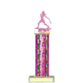 Trophies - #Softball Pink D Style Trophy